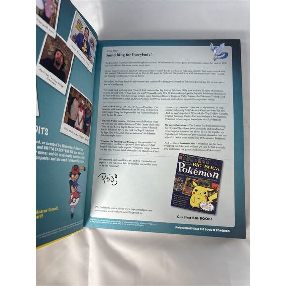 Pojo's Unofficial Big Book of Pokemon 20th Anniversary Special Edition - Picture 7 of 9